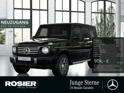 Gebraucht Mercedes G580 Exclusive 432 kW (588 PS) 2025 Schwarz / obsidianschwarz SUV