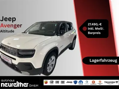 Gebraucht Jeep Avenger EV Altitude 114 kW (156 PS) 2023 Weiß SUV