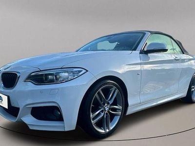 Gebraucht BMW 218 M Sport 150 PS (110 kW) 2015 Weiß Cabrio