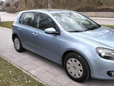 Second-hand VW Golf VI Highline 110 CP (80 kW) 2009 Albastru Hatchback