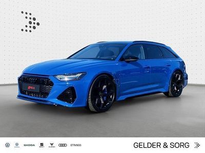 Neu Audi RS6 Exclusive 630 PS (463 kW) 2025 Blau (nogaroblau) Kombi