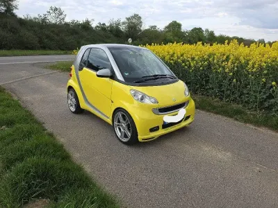 Brugt Smart ForTwo Coupé Brabus 71 HK (52 kW) 2008 Gul Coupe
