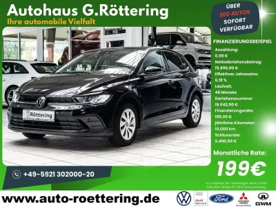 Gebraucht VW Polo Life 80 PS (58 kW) 2023 Schwarz Kleinwagen