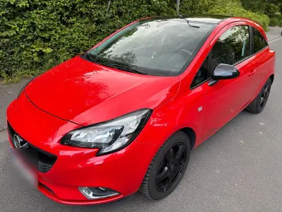 Używany Opel Corsa Color Edition 100 KM (73 kW) 2015 Czerwony Hatchback