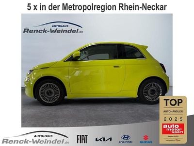 Neu Fiat 500e 86 kW (118 PS) 2025 Acid yellow (gelb) Kleinwagen