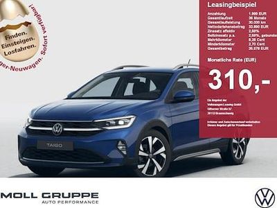 Neu VW Taigo Style 116 PS (85 kW) 2025 Schwarz SUV