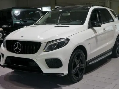 Gebraucht Mercedes GLE500 AMG 442 PS (325 kW) 2017 Polarweiss SUV