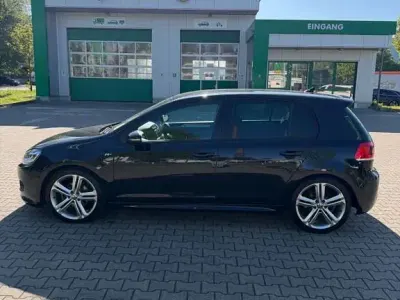 Brugt VW Golf VI R-line 122 HK (89 kW) 2011 Sort Hatchback