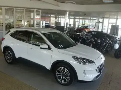 Brugt Ford Kuga Titanium 224 HK (164 kW) 2022 Hvid SUV