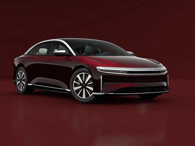 Gebraucht Lucid Air Dream Edition 695 kW (946 PS) 2024 Rot Limousine