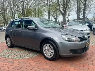 Gebraucht VW Golf VI Trendline 80 PS (58 kW) 2010 Grau Kleinwagen