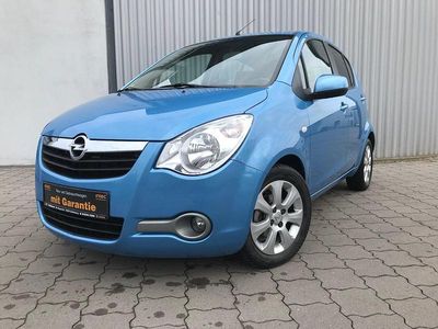 Gebraucht Opel Agila Edition 85 PS (62 kW) 2009 Blau Kleinwagen