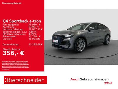 Taifungrau metallic Gebraucht 2025 Audi Q4 Sportback e-tron Ambiente SUV | 45.950 €