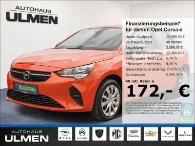 Gebraucht Opel Corsa-e Edition 100 kW (136 PS) 2022 Orange Kleinwagen