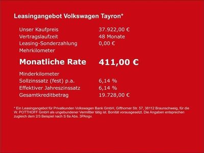 Blau Gebraucht 2025 VW Tayron Life SUV | 37.922 €