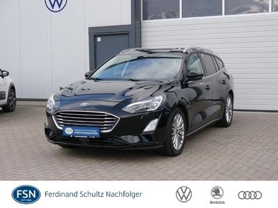 gebraucht Ford Focus Turnier 1.0 EcoBoost Titanium DSG AHK LED