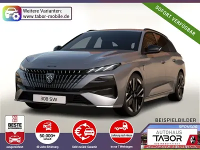 Neu Peugeot 308 SW GT 145 PS (106 kW) 2025 Schwarz metallic Kombi