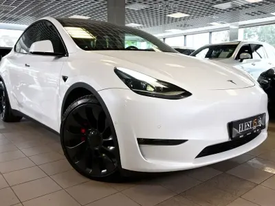 Gebraucht Tesla Model Y Long Range AWD 392 kW (534 PS) 2022 Weiß SUV