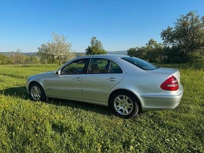 Brugt Mercedes E200 Elegance 163 HK (119 kW) 2006 Sølv Sedan