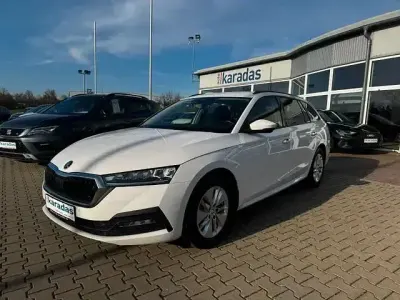 Gebraucht Skoda Octavia 116 PS (85 kW) 2021 Weiß Kombi