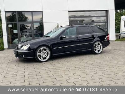 Gebraucht Mercedes C55 AMG AMG 367 PS (269 kW) 2004 Diamantschwarz (metallic) Kombi