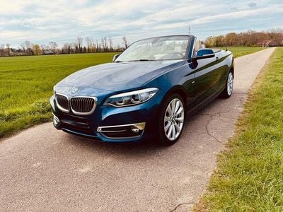 Gebraucht BMW 218 Luxury Line 150 PS (110 kW) 2017 Blau Cabrio