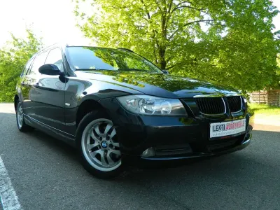 Brugt BMW 318 129 HK (94 kW) 2007 Sort Stationcar
