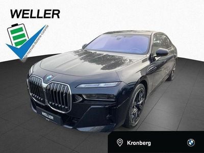 Gebraucht BMW i7 M Sport 400 kW (544 PS) 2024 Carbonschwarz (schwarz) Limousine
