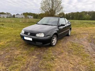 Gebraucht VW Golf 101 PS (74 kW) 2000 Schwarz Cabrio