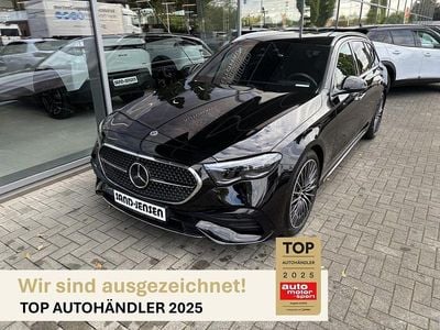 Gebraucht Mercedes E220 AMG Line Premium 197 PS (144 kW) 2024 Obsidianschwarz metallic Kombi