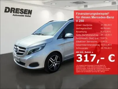 Gebraucht Mercedes V250 Avantgarde Edition 190 PS (139 kW) 2017 Silber Van / Kleinbus