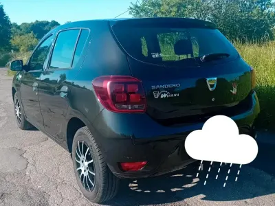 Gebraucht Dacia Sandero 73 PS (53 kW) 2017 Schwarz Limousine