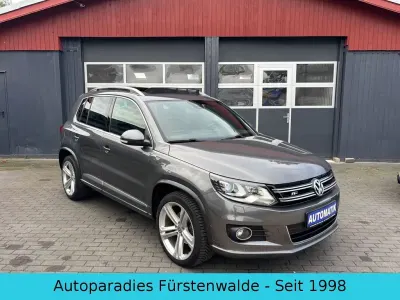 Gebraucht VW Tiguan R-line Plus 177 PS (130 kW) 2014 Grau SUV