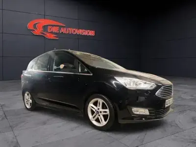 Gebraucht Ford C-MAX Titanium 125 PS (91 kW) 2016 Schwarz Van / Kleinbus