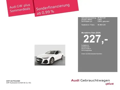 Gebraucht Audi A6 S-Line 367 PS (269 kW) 2025 Gletscherweiss Kombi