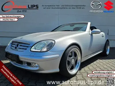 Gebraucht Mercedes SLK320 218 PS (160 kW) 2001 Silber Cabrio