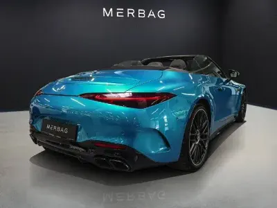 Gebraucht Mercedes SL63 AMG AMG 585 PS (430 kW) 2022 Hyperblau Cabrio