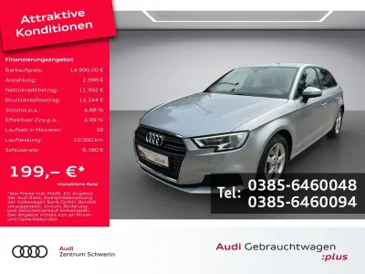 Używany Audi A3 Design 116 KM (85 kW) 2017 Srebrny Sedan/Limuzyna
