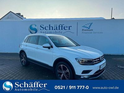 Pure white pure white Gebraucht 2016 VW Tiguan Highline SUV | 21.990 € (Guter Preis)