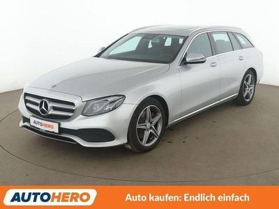Gebraucht Mercedes E220 Avantgarde 194 PS (142 kW) 2017 Silber Limousine