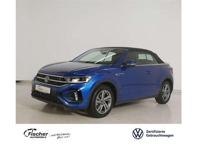 Second-hand VW T-Roc Cabriolet R-line 150 CP (110 kW) 2025 Albastru Cabrio
