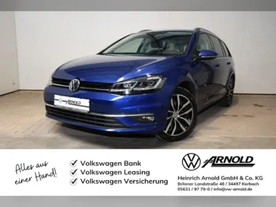 Gebraucht VW Golf VII Join 150 PS (110 kW) 2018 Blue dusk metallic Kombi