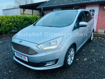 Gebraucht Ford Grand C-Max Titanium 150 PS (110 kW) 2018 Silber Van / Kleinbus