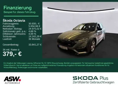Brugt Skoda Octavia RS 200 HK (147 kW) 2023 Grå Stationcar