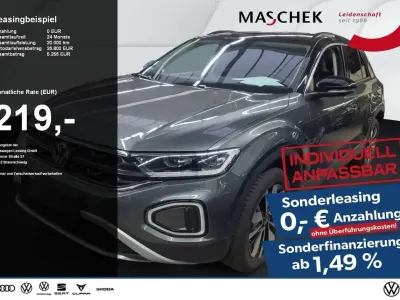 Gebraucht VW T-Roc Goal 150 PS (110 kW) 2025 Indiumgrau metallic schwarz SUV
