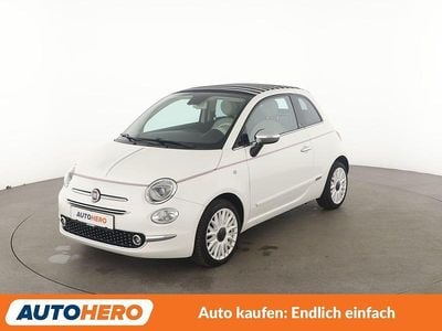 Weiß Gebraucht 2020 Fiat 500C Dolcevita Cabrio | 15.230 € (Fairer Preis)