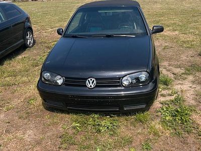 Gebraucht VW Golf Cabriolet 2000 Schwarz Cabrio