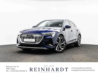 Gebraucht Audi e-tron Sportback S-Line 300 kW (408 PS) 2023 Navarrablau metallic SUV