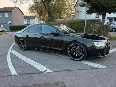 Brugt Audi A8 351 HK (258 kW) 2010 Sort Sedan
