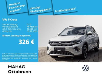 Ny VW T-Cross R-line 116 HK (85 kW) 2026 Sort SUV